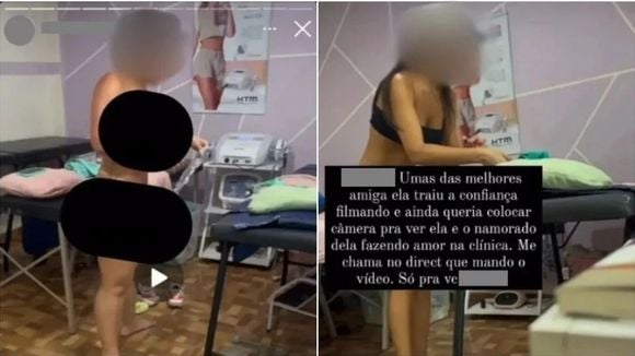 Mulheres são filmadas nuas por dona de clínica de estética, vídeos caem na web e polícia entra no caso