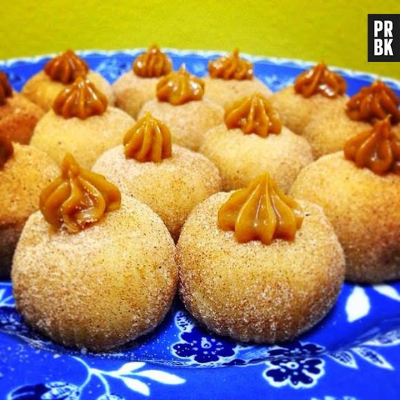 Brigadeiro de churros podem completar o visual da sua festa