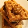 Waffles de churros caem bem em qualquer horário e situação