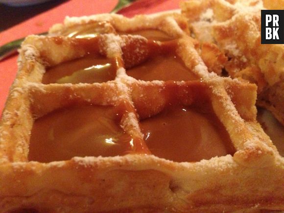 Waffles de churros são incríveis!