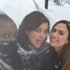 Tatá Werneck e Lesliana Pereira se divertem nas gravações de "I Love Paraisopolis"