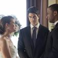  Ray (Brandon Routh) tamb&eacute;m participa do casamento de Diggle (David Ramsey) em "Arrow" 