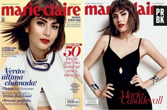 Maria Casadevall é a capa da revista "Marie Claire" de novembro