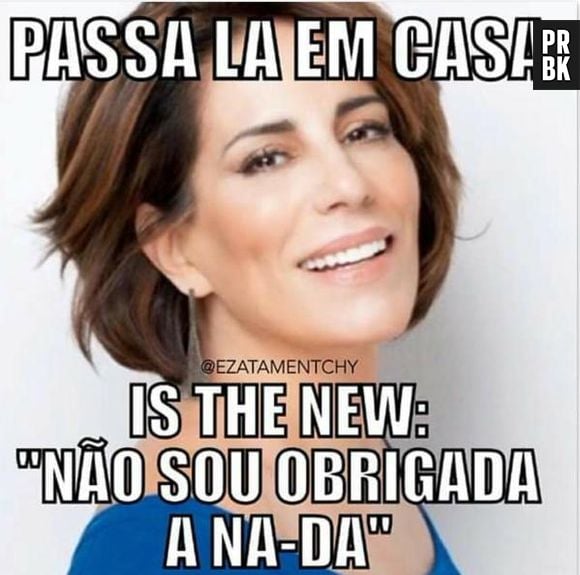 Em "Babilônia", Beatriz (Glória Pires) não queria saber de papo com Inês (Adriana Esteves), mas os memes surgiram aos montes por aí!