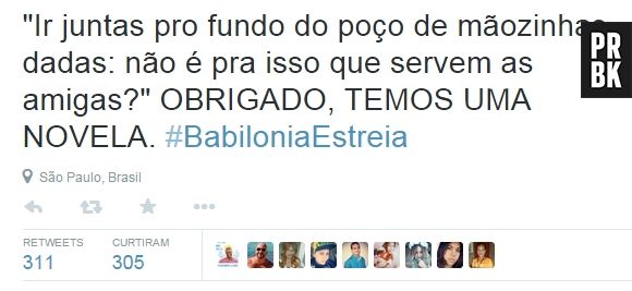 Os internautas foram à loucura com as frases ditas por Beatriz (Glória Pires) em "Babilônia"