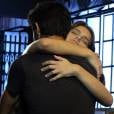  Apesar do beijo, Karina (Isabella Santoni) e Cobra (Felipe Simas) v&atilde;o continuar apenas na amizade em "Malha&ccedil;&atilde;o", da Globo 