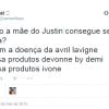 E nem a mãe do Justin Bieber ficou de fora da zoeira com a doença de Avril Lavigne