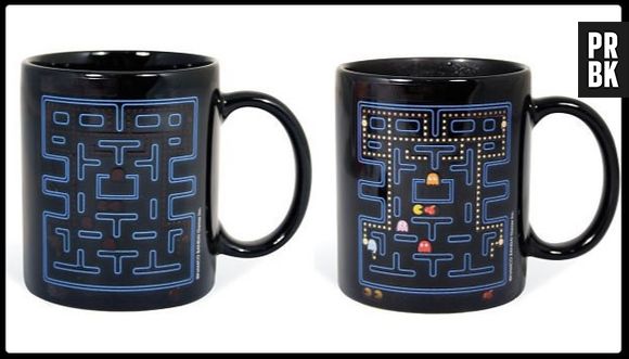Só tomando muito café com essa caneca do Pacman pra dar tempo de passar por todas as fases do jogo!