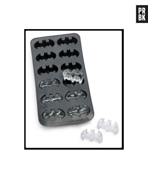 Santa forma de gelo, Batman! Pra ninguém ter problema na hora de tomar seus bons drinks