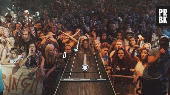 A platéia de "Guitar Hero Live" será vista de frente e composta por pessoas e não bonecos