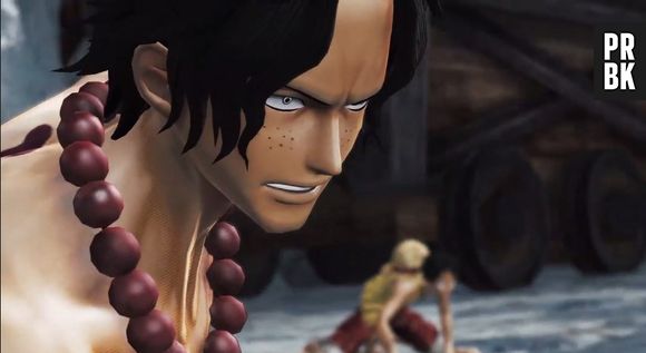 Ace usa força e fogo para atacar os inimigos em "One Piece: Pirate Warriors 3"