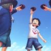 A irmandade, Luffy, Sabo e Ace, está reunida em "One Piece: Pirate Warriors 3"