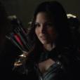 Nyssa (Katrina Law) é a filha de Ra's Al Ghul (Matt Noble) em "Arrow"