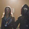 Nyssa (Katrina Law) estava treinando Laurel (Katie Cassidy) em "Arrow"