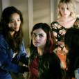 Em "Pretty Little Liars", Emily (Shay Mitchell), Arya (Lucy Hale), Spencer (Troian Bellisario) e Hanna (Ashley Benson) aparecem de volta com seu visual antigo