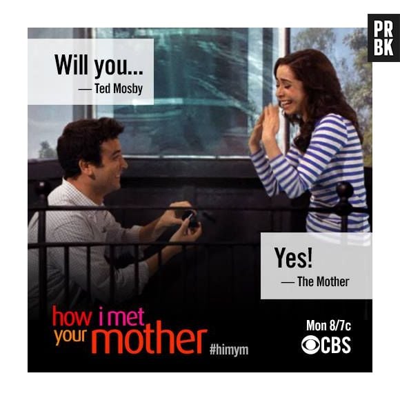 "How I Met Your Mother" mostra o encontro de Ted Mosby (Josh Radnor) e a Mãe (Cristin Milioti)