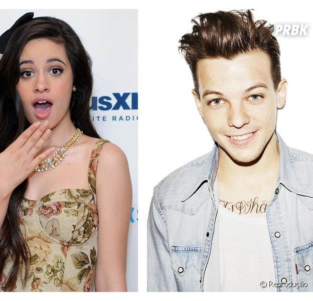 Camila Cabello e Louis, do One Direction, foram apontados como o mais novo casal da cena pop