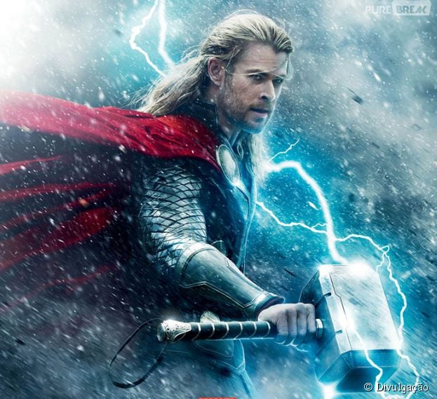 J&aacute; pensou em ser imortal ao lado desse lindo do Thor, interpretado nas telonas pelo Chris Hemsworth?