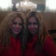 Shakira contou com Alexita como sua dublê em gravação de clipe