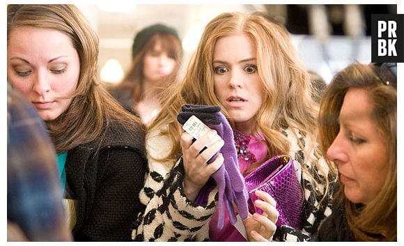Será que a Rebecca (Isla Fisher), de "Os Delírios de Consumo de Becky Bloom", realmente se curou do vício de fazer compras? Se rolasse uma sequência, os fãs teriam uma resposta!