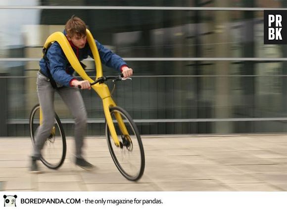 Em que planeta uma bicicleta parece ser uma boa ideia?