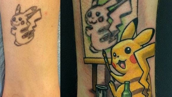 30 tatuagens mal feitas que foram cobertas por super tatuadores e viraram desenhos incríveis!