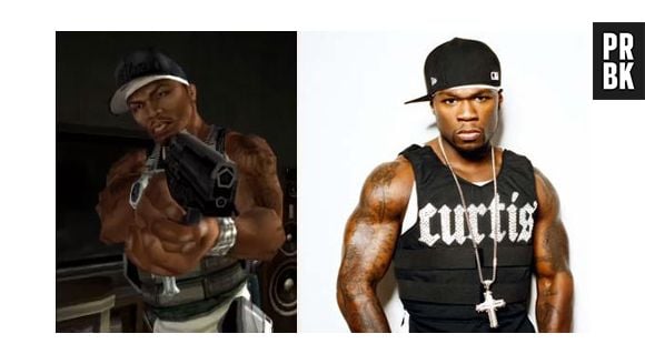 50 Cent é outro rapper bem conhecido dos universo gamer