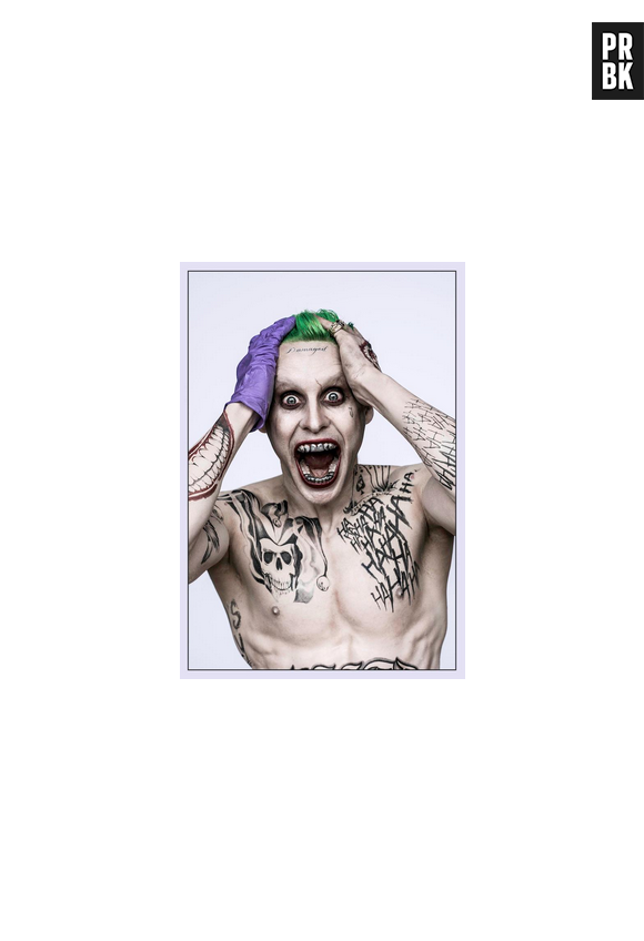 A primeira foto de Jared Leto como o Coringa, de "Esquadrão Suicida", deixou todo mundo de queixo caído