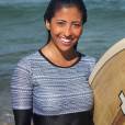 Tayna Hanada, namorada de Gabriel Medina, tira onda como modelo e surfista!