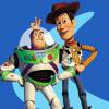 Em "Toy Story", Buzz e Woody são uns queridos, né?