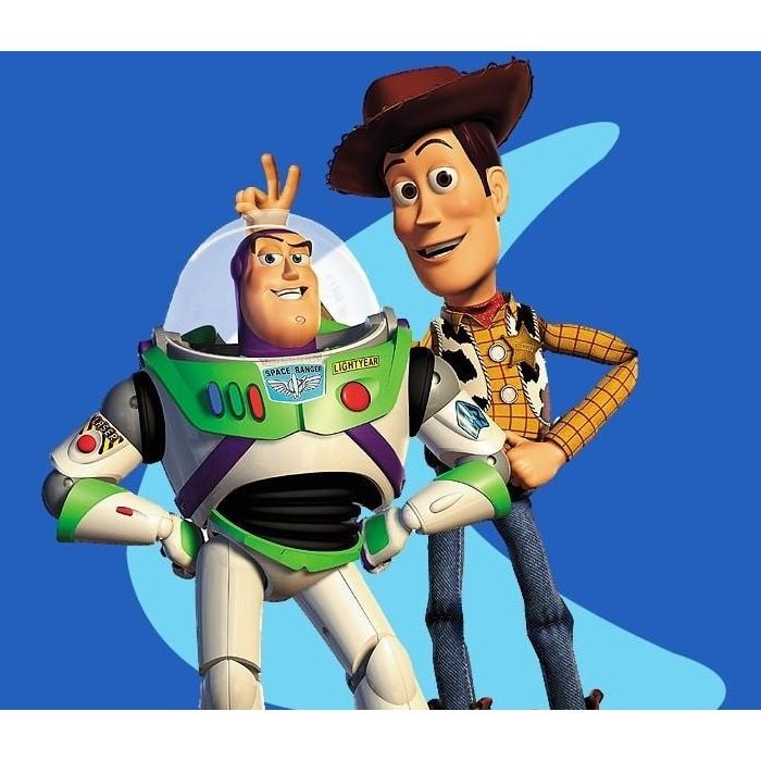 Em &quot;Toy Story&quot;, Buzz e Woody são uns queridos, né?