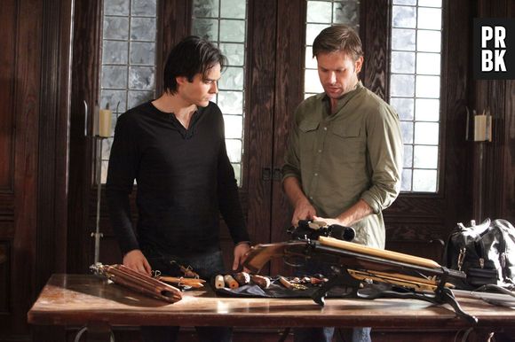 Como não amar ver Damon (Ian Somerhalder) e Alaric (Matthew Davis) juntos em "The Vampire Diaries"?