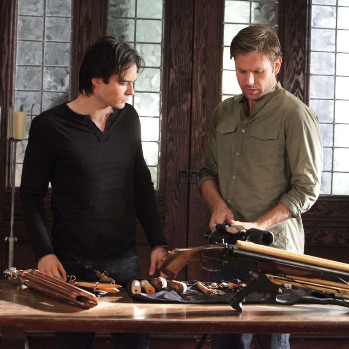 Como não amar ver Damon (Ian Somerhalder) e Alaric (Matthew Davis) juntos em &quot;The Vampire Diaries&quot;?