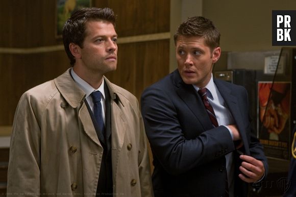 Em "Supernatural", Dean (Jensen Ackles) e Castiel (Misha Collins) são melhores amigos