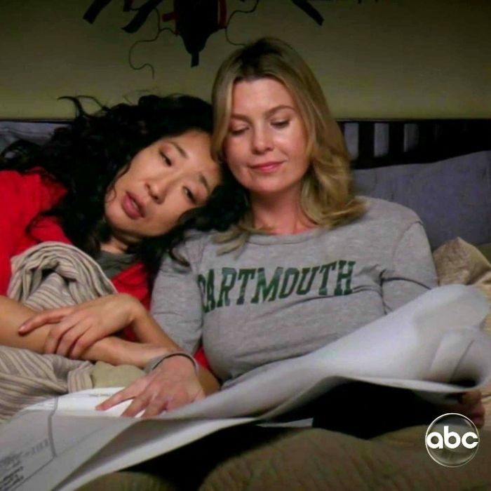 Em &quot;Grey&#039;s Anatomy&quot;, Meredith (Ellen Pompeo) e Cristina (Sandra Oh) eram inseparáveis