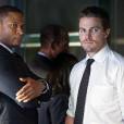 Em "Arrow", Diggle (David Ramsey) sempre apoia Oliver (Stephen Amell)