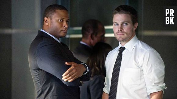 Em "Arrow", Diggle (David Ramsey) sempre apoia Oliver (Stephen Amell)