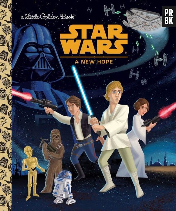 Serão seis livrinhos inspirados nos filmes de "Star Wars"