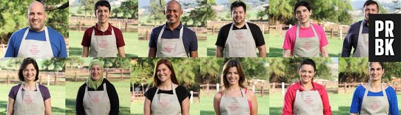 Participantes do "Bake Off Brasil - Mão na Massa", novo reality de culinária do SBT!