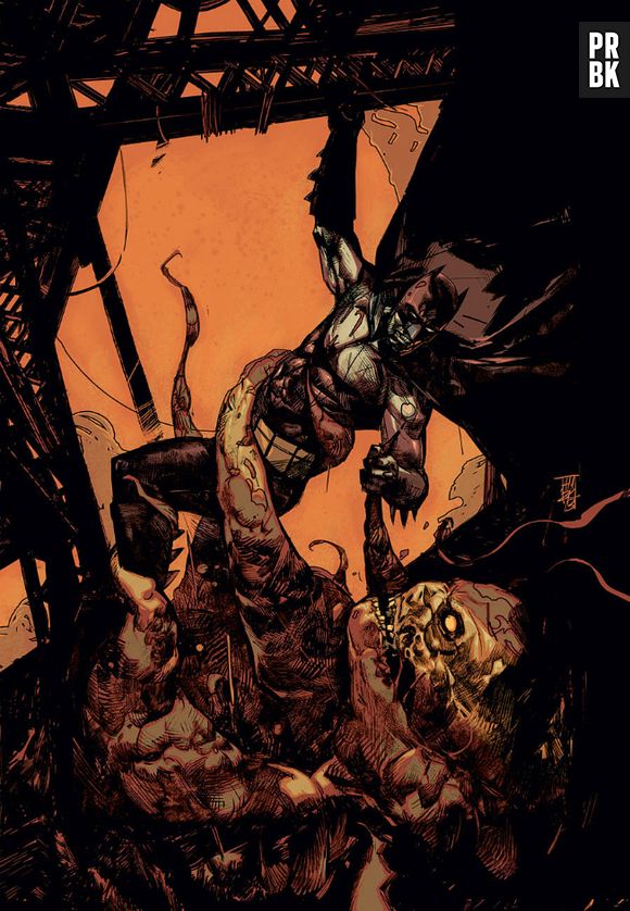 Batman não estava preparado para lutar contra o Cara-de-Barro, por isso acabou sendo derrotado