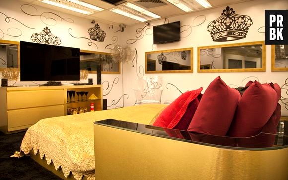 Será que o quarto do líder do "Big Brother Brasil 14" não terá cama também?