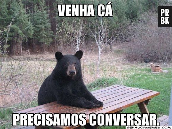 Quando alguém diz que "precisamos conversar"?