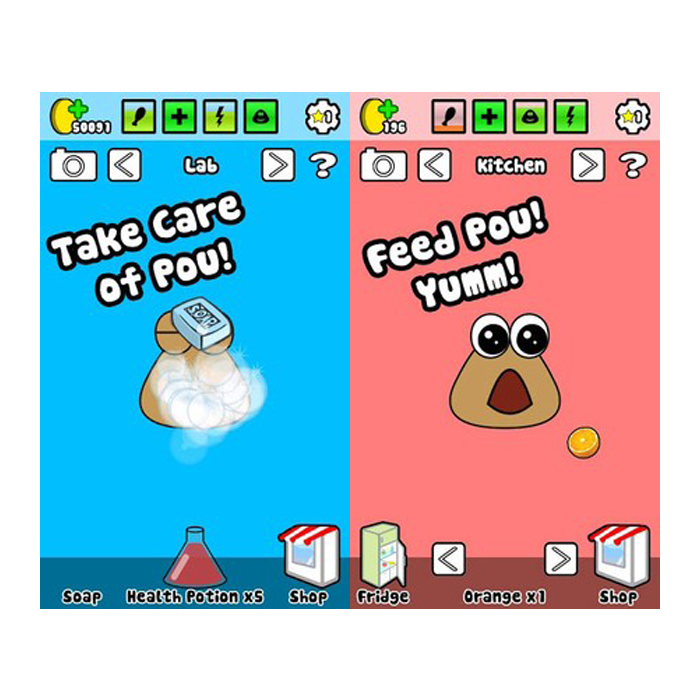 TAKING CARE OF POU 