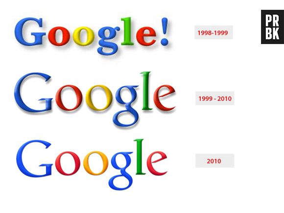 Desde que a Google foi criada, há 17 anos atrás, o logotipo já mudou três vezes