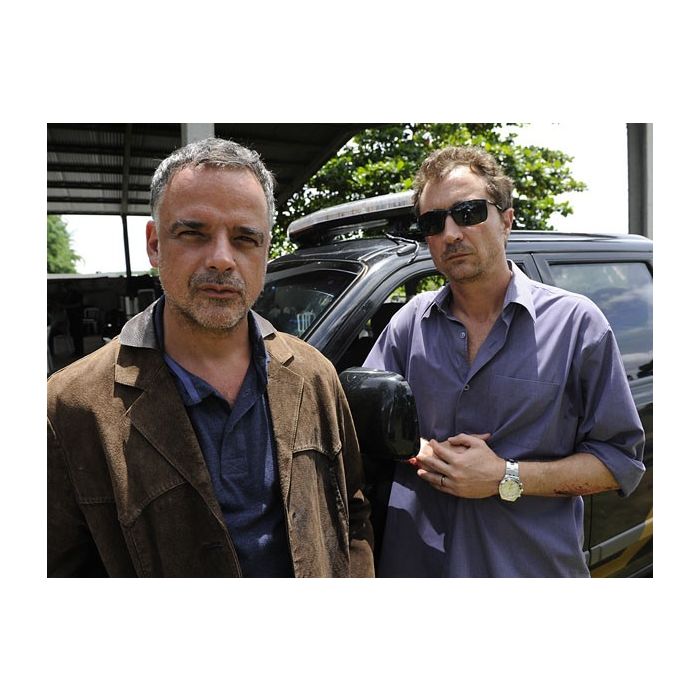 Ângelo Antônio e João Miguel são os policias protagonistas de &quot;A Teia&quot;