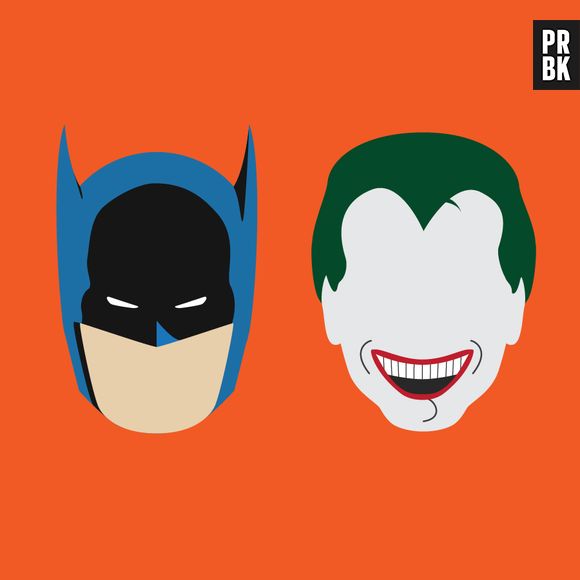 No começo até que Batman e Coringa eram bem simples