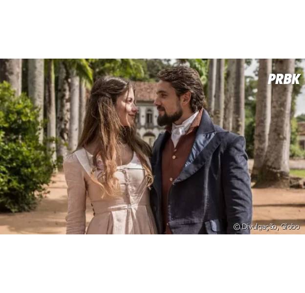 Em "Além do Tempo": Lívia (Alinne Moraes) e Felipe (Rafael Cardoso) morrem e Felipe (Emílio Dantas) surta!