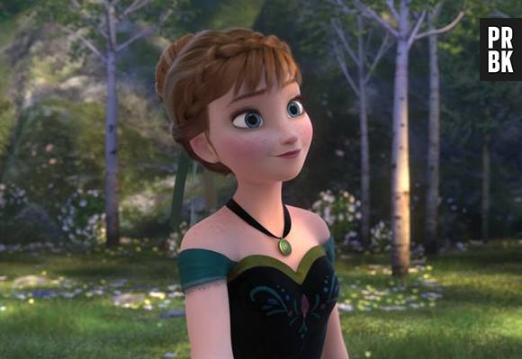 A princesa Anna é uma das protagonistas de "Frozen - Uma Aventura Congelante"