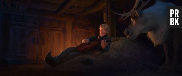 Kristoff e Sven são uma dupla inseparável em "Frozen - Uma Aventura Congelante"