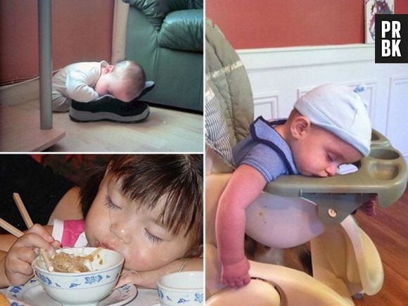 Qualquer lugar serve para tirar um cochilo